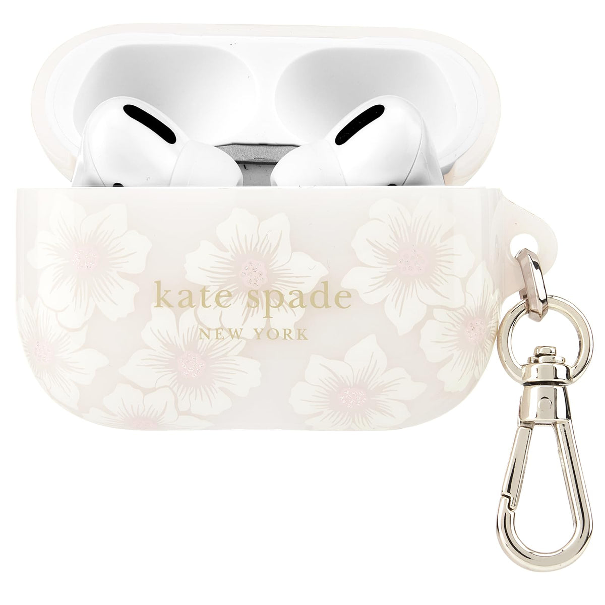kate spade new york front view showing Hollyhock Cream finish and stylish protection
