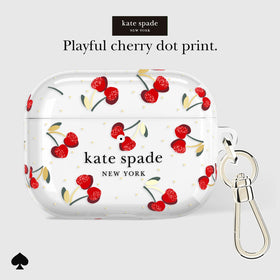 kate spade new york gold ring clip attached to case for easy carrying
