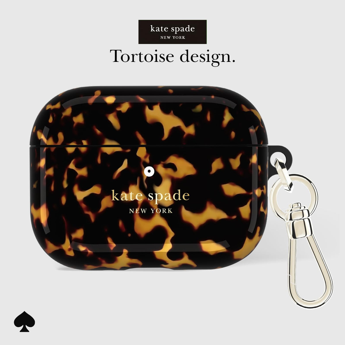 kate spade new york close-up of TPU texture highlighting durable finish