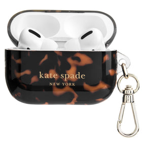 kate spade new york front view of tortoiseshell case showing design and protection