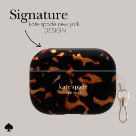 kate spade new york gold keychain ring attached showing easy carry benefit