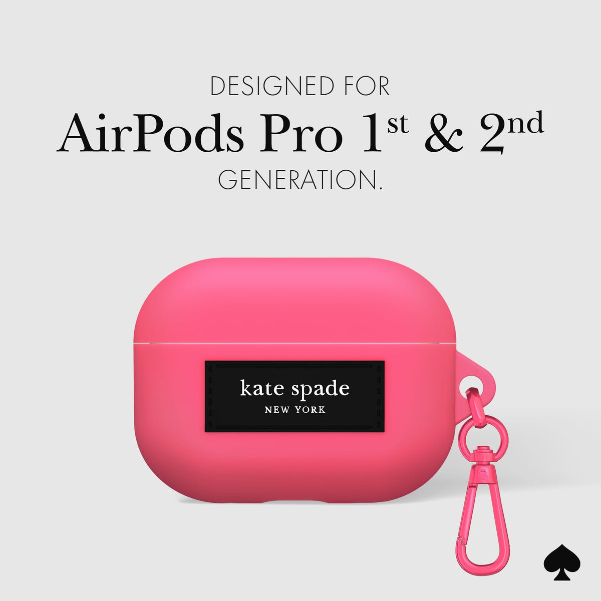 kate spade new york visible LED and charging port offering wireless charging convenience