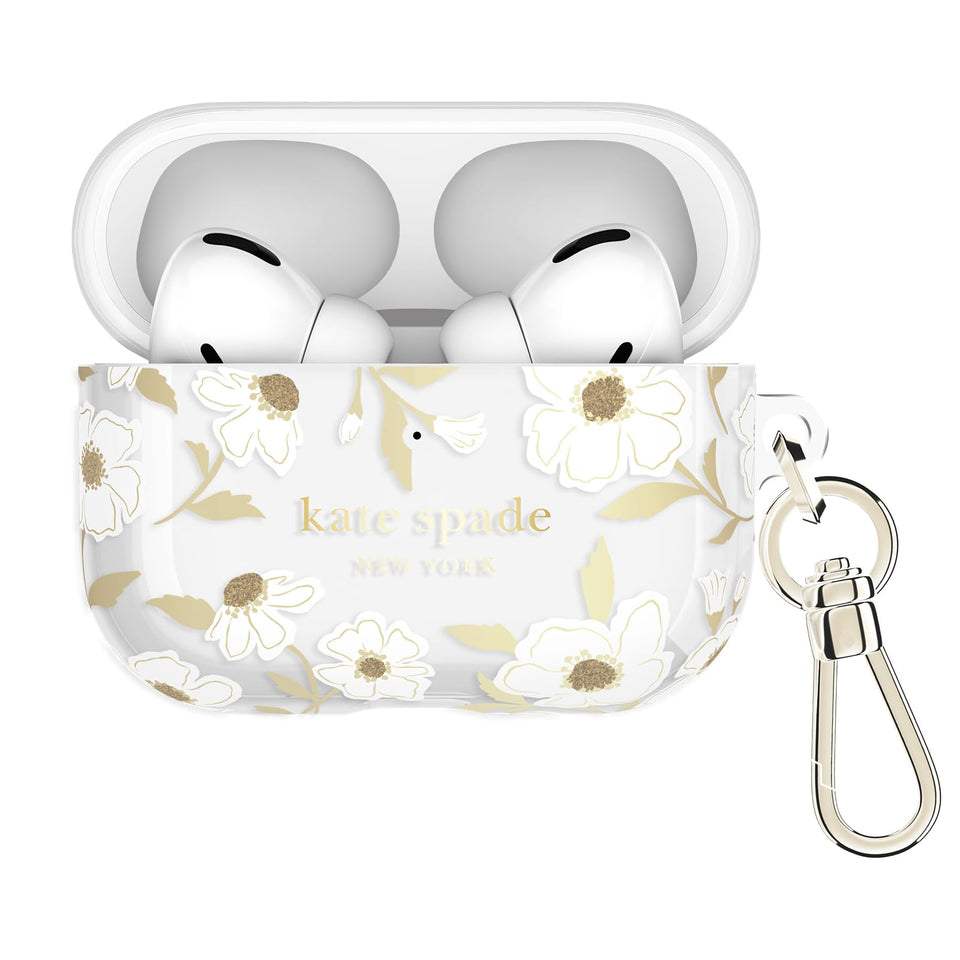 kate spade new york front view showing floral case and fit benefit