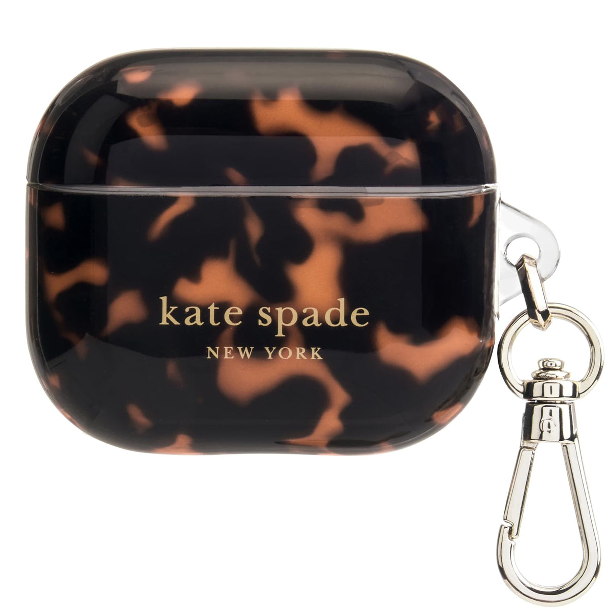 kate spade new york case clipped to bag shows easy access and everyday convenience