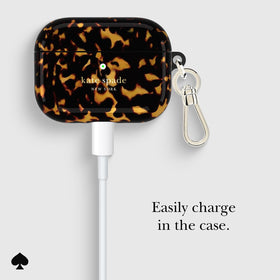 kate spade new york case on wireless charger showing charging compatibility