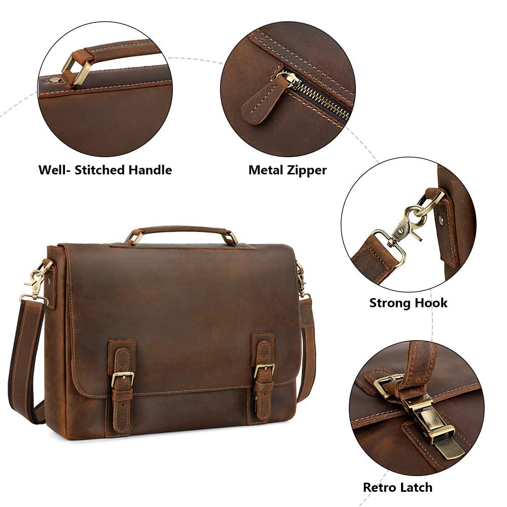 Kattee back zipper pocket for quick access to essentials