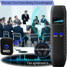 KAXYUYA travel-size detector shown with compact design for on-the-go use.