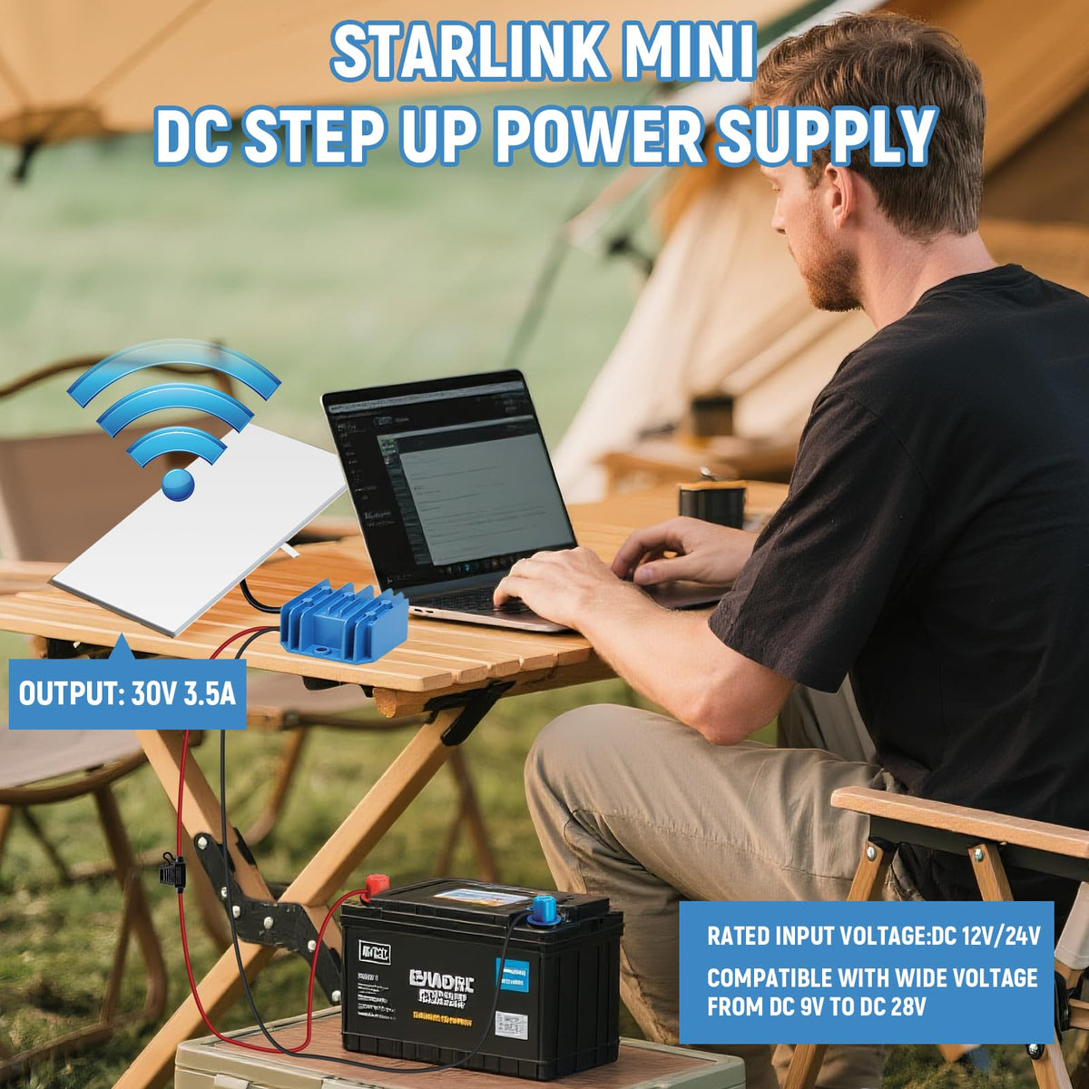 KAYCQYIN Starlink Mini 6.56ft cable offers extended reach