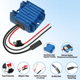 KAYCQYIN rugged aluminum housing enhances durability and heat management.