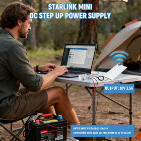 KayCQYIN Starlink Mini detachable alligator clips add versatile connections.