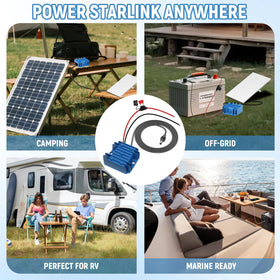 KAYCQYIN Starlink Mini detachable clips enable flexible mounting