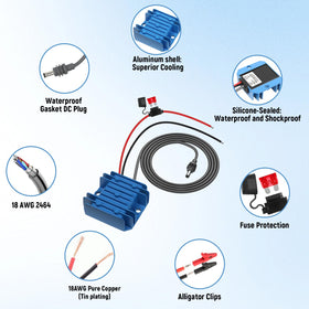 KAYCQYIN Starlink Mini fuse protection image highlights safe operation
