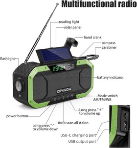 KAYINOW SOS alarm and flashlight – visible distress beacon during emergencies.