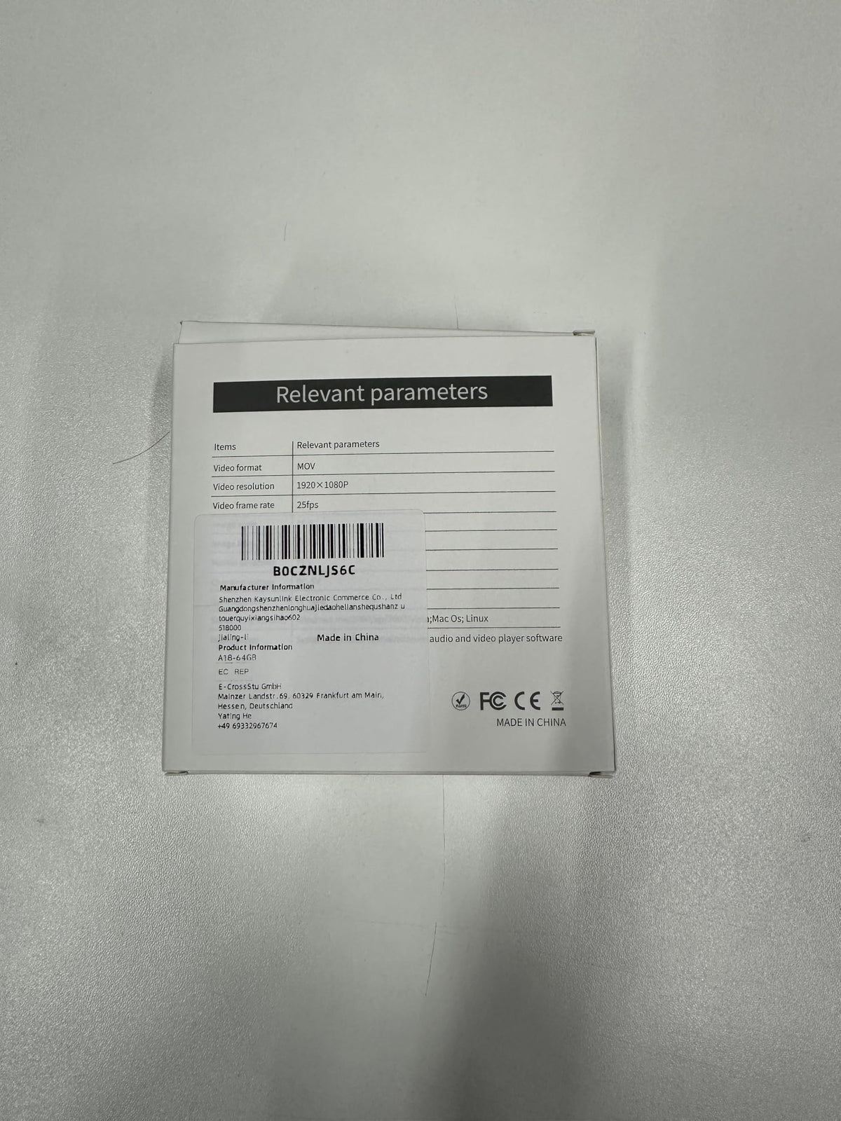 kaysunlink A18 connected via USB for file transfer and charging convenience