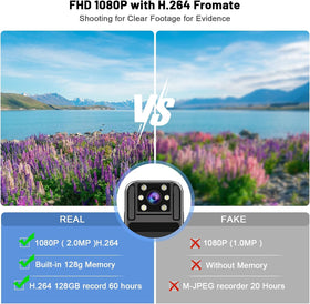 Kaysunlink body camera night vision mode for clear footage in low light.