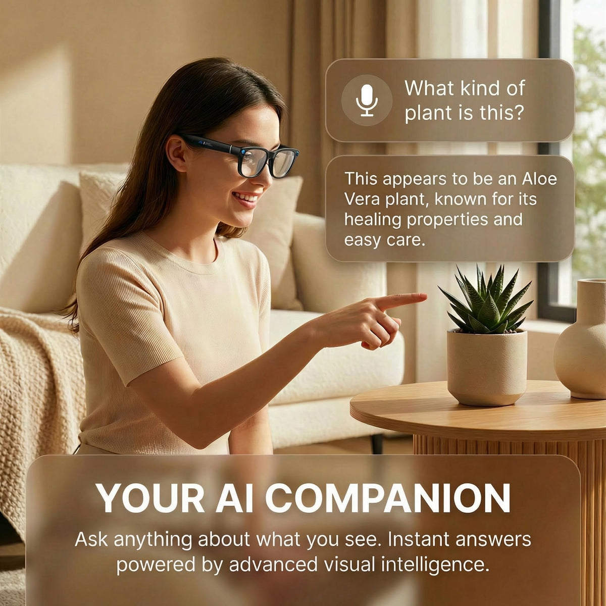 KAYZY photochromic lenses adapt indoors and outdoors for comfortable viewing.