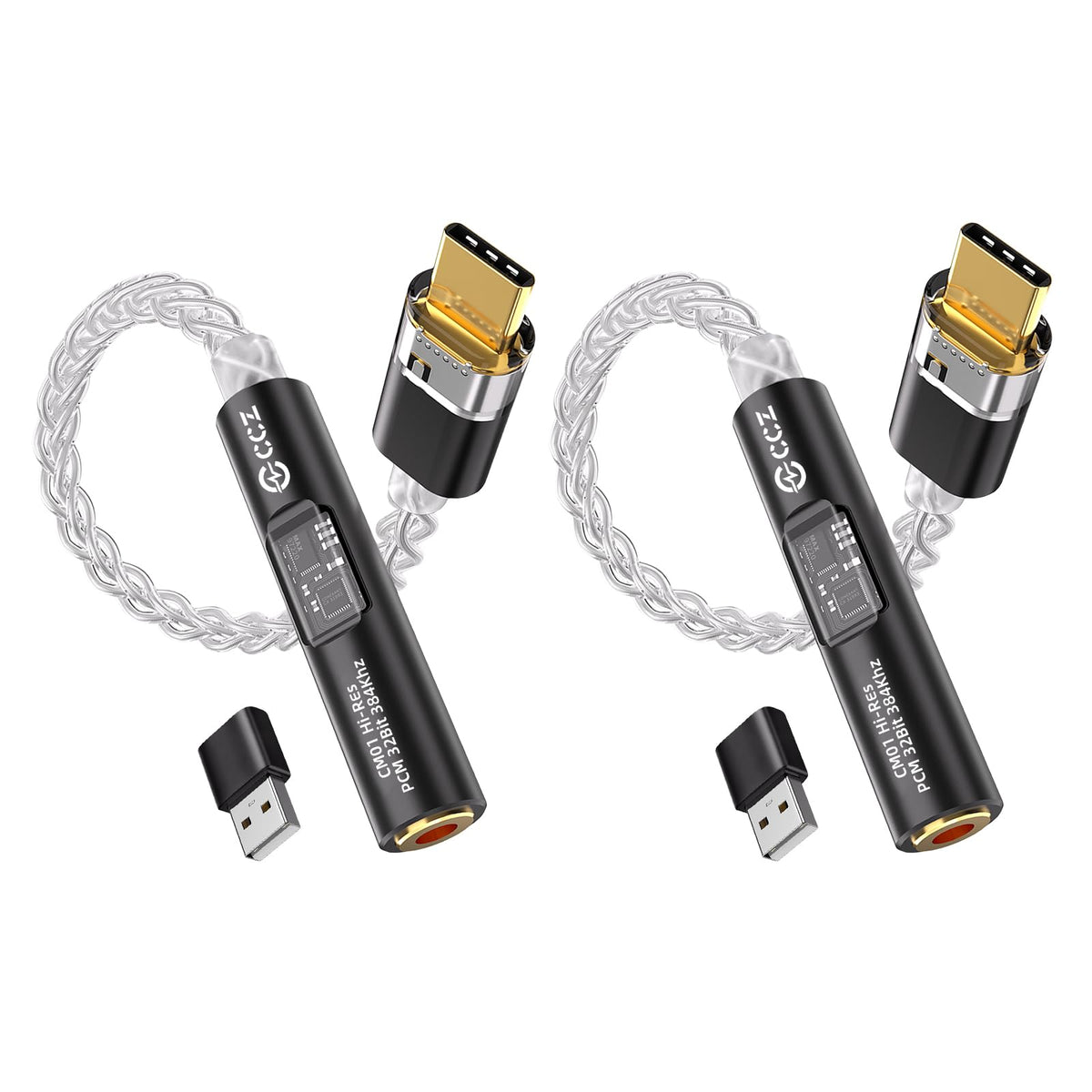 KB EAR USB-C DAC plug-and-play design for easy setup.