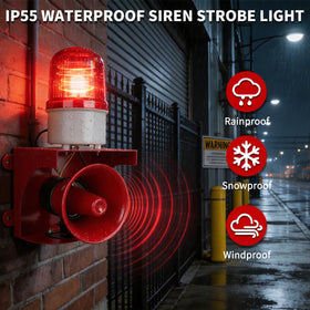 kbaoele AC110V compact siren-light unit suitable for demanding safety tasks