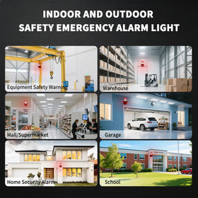 kbaoele AC110V durable metal bracket allows secure mounting