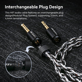 KBEAR P34 two-strand braided design adds premium style and durability.