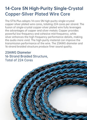 KBEAR ST16 Plus assorted connectors showing H HIFIHEAR broad compatibility