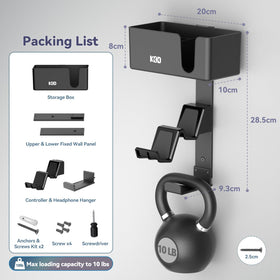 KDD 4-in-1 wall mount installs in minutes with easy-to-follow instructions