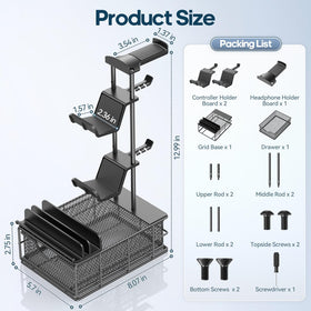 KDD compact desk organizer adds order to your workspace.