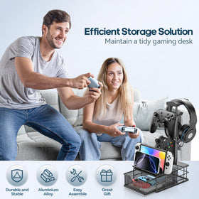 KDD groove fits a smartphone or tablet for quick access.