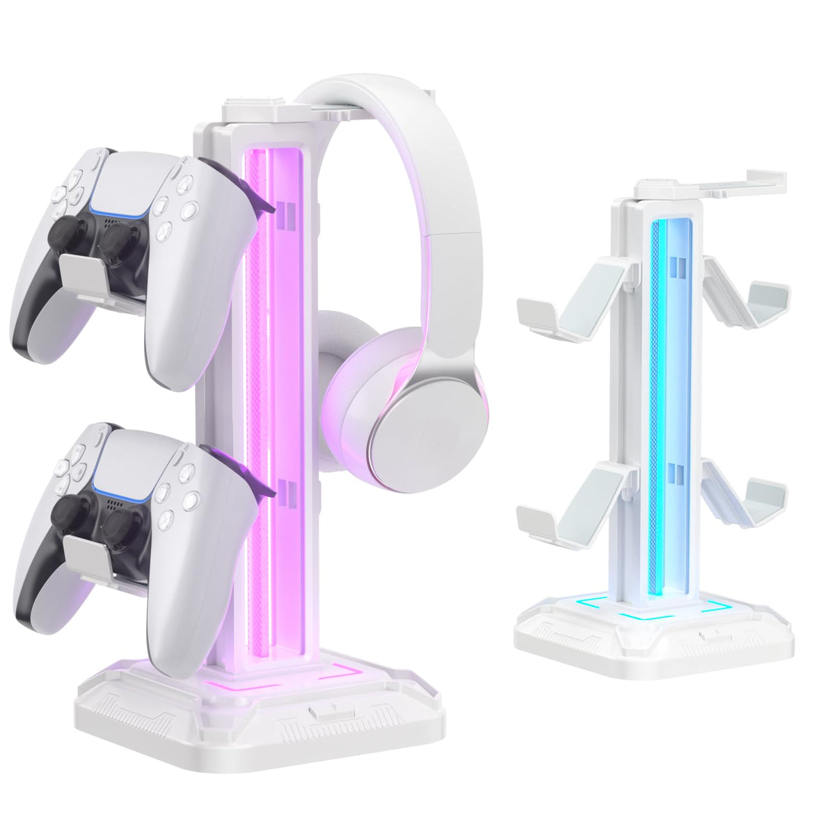 KDD RGB headset stand with 9 light modes for customizable ambience