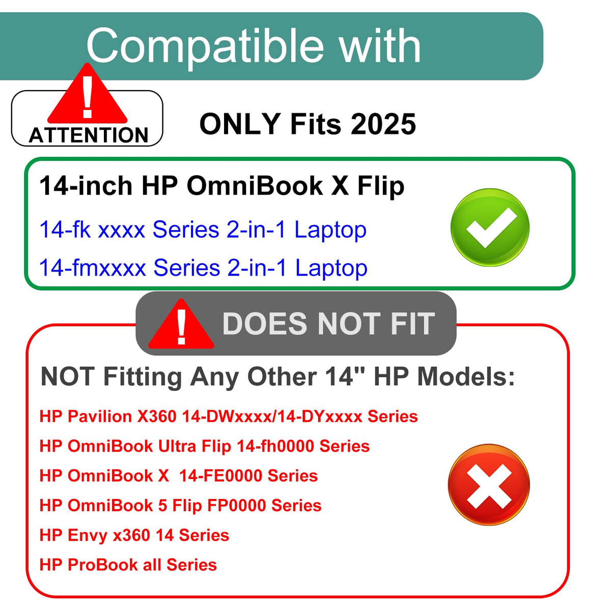 KEANBOLL HP OmniBook X Flip anti-glare matte close-up surface