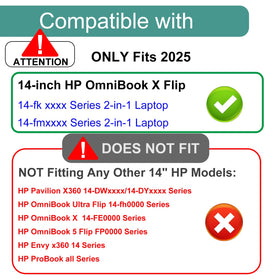 KEANBOLL HP OmniBook X Flip anti-glare matte close-up surface