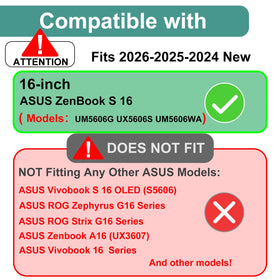 KEANBOLL installed on ASUS ZenBook S 16 highlighting anti-glare view
