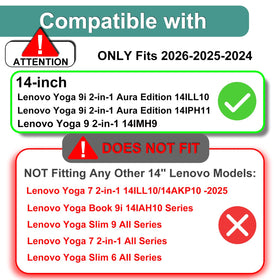 KEANBOLL installation close-up shows bubble-free, easy alignment on Lenovo Yoga screen