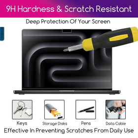 KEANBOLL MacBook Pro 16 edge-to-edge coverage preserves full-screen clarity.