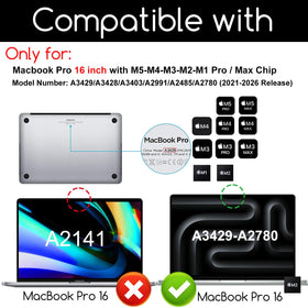 KEANBOLL MacBook Pro 16 ultra-clear display with crystal transparency.