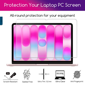Close-up highlights 9H hardness protecting the screen from daily scratches.