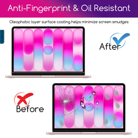 Bubble-free installation process demonstrated for quick, frustration-free fitting.