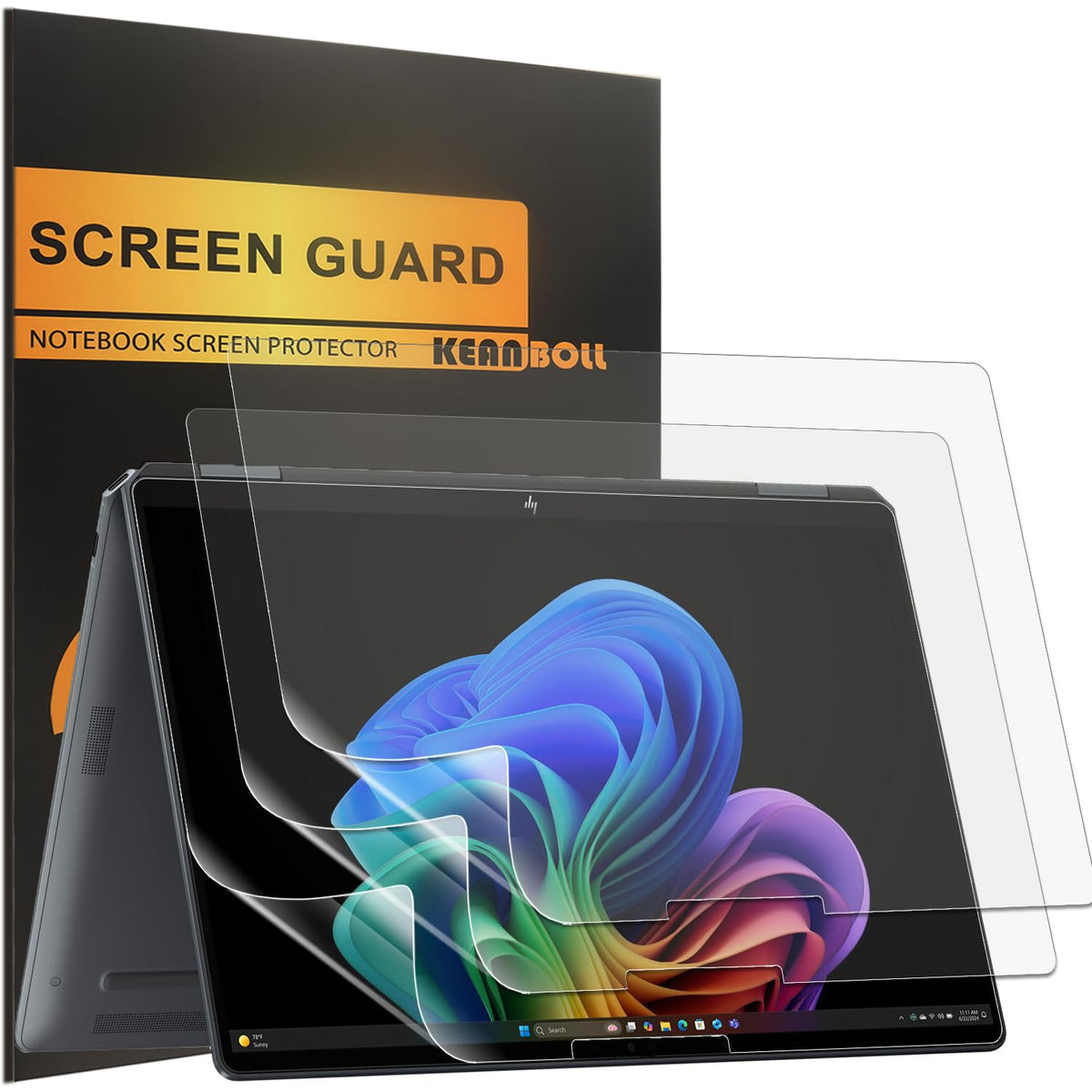 KEANBOLL Omni X Flip 16 screen protector matte finish reduces glare for easier viewing