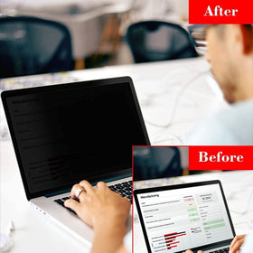 KEANBOLL privacy screen 14.5-inch removable filter, quick on/off without tools