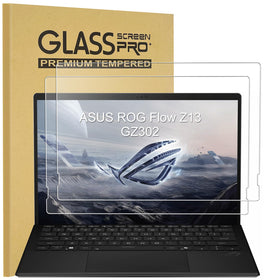 KEANBOLL ROG Flow Z13 front protector with 9H glass shields the screen from scratches
