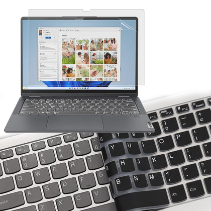KEANBOLL screen protector for Lenovo Ideapad Flex 5 14 reduces glare and fingerprints.