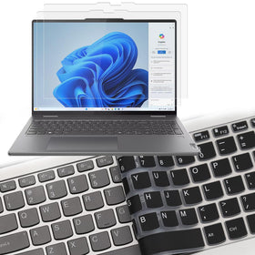 KEANBOLL screen protector for Yoga 7 reduces glare for outdoor viewing.