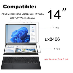 KEANBOLL Zenbook Duo UX8406 dual-screen protection for two displays