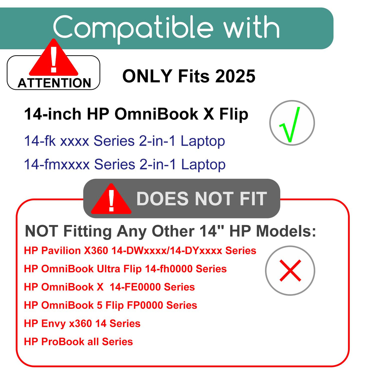 KEANBOLL ultra-clear tempered glass on HP OmniBook X Flip 14 screen