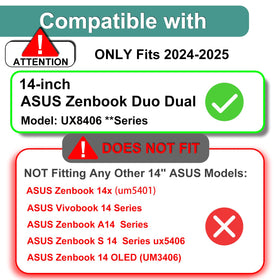 Crystal-clear display preserved on Zenbook Duo UX8406 with KEANBOLL 9H glass