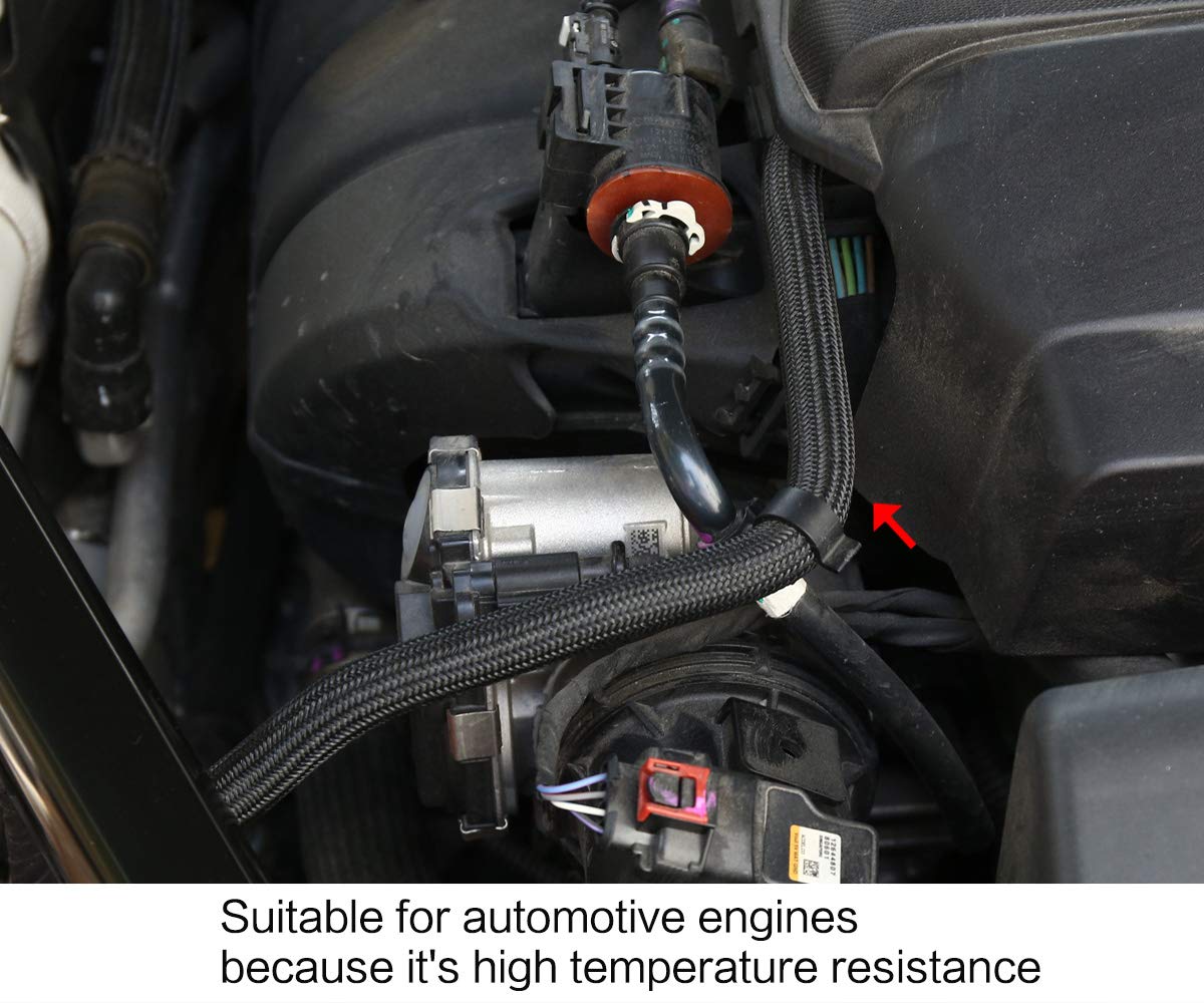 KECO DIY-friendly black sleeve easy to cut and fit for custom installs.