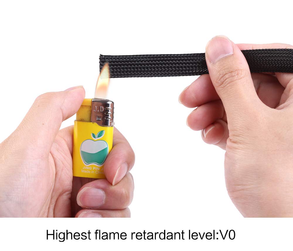 KECO PET sleeving resists high temperature environments without fraying.