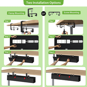 KEEGH rubber pad under clamp protecting desk finish and preventing scratches benefit