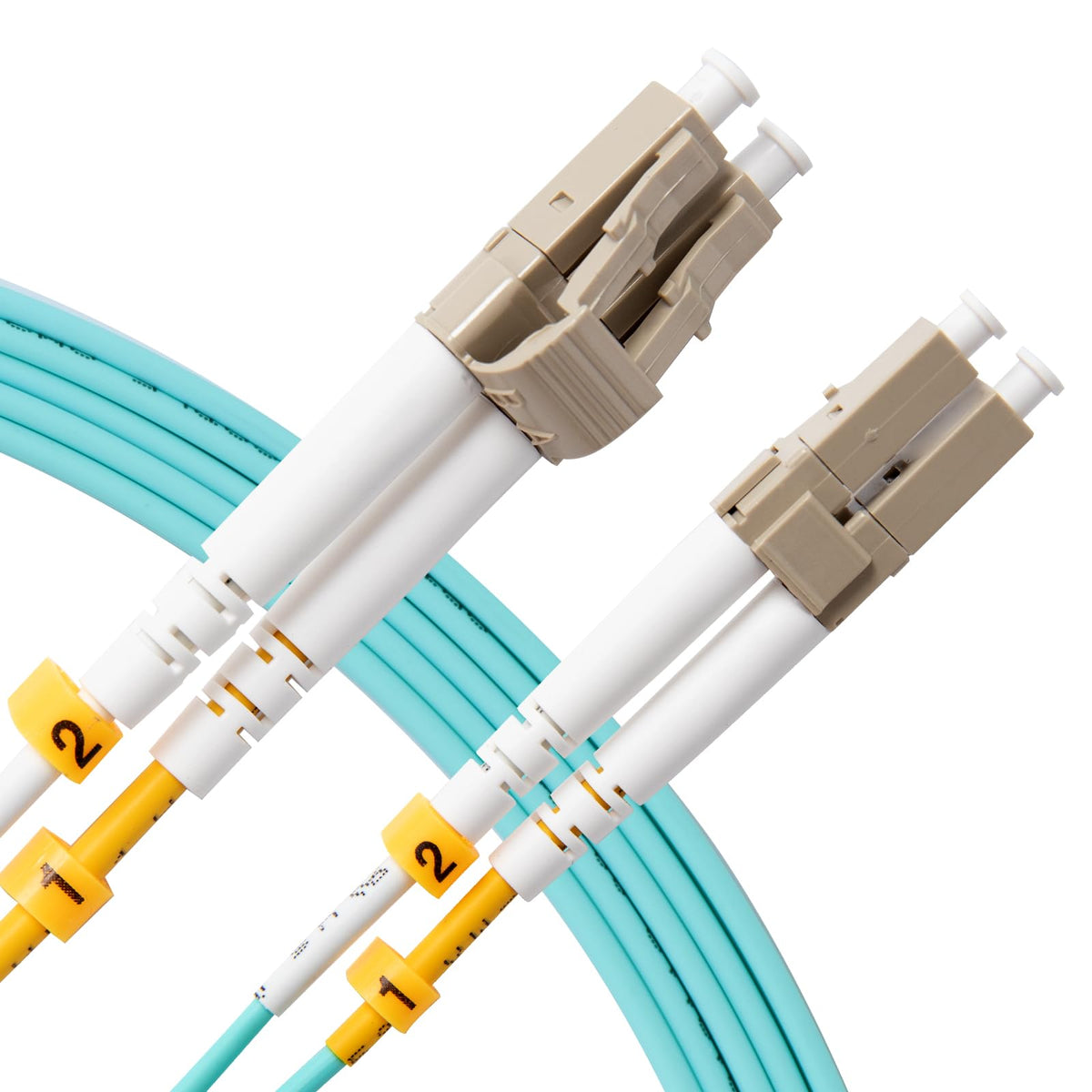 KeepFly OM4 LC to LC duplex patch cable 50/125μm for robust multimode performance