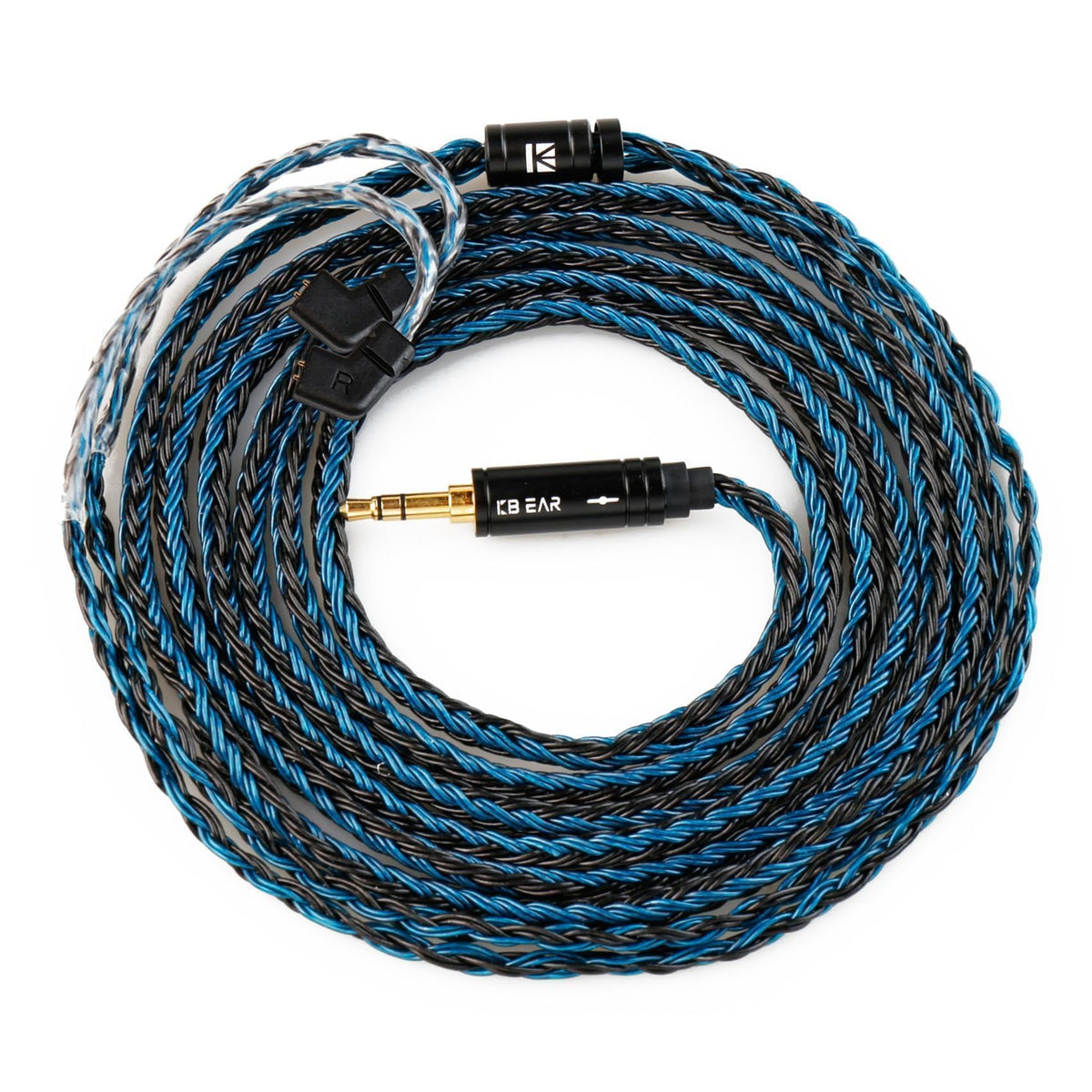 Keephifi 6ft long IEM cable laid out for extended listening sessions.